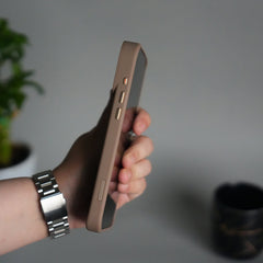 iPhone 18 Series Crocodile Leather Pattern Case | Premium Luxury Back Cover with Metal Camera Frame
