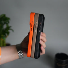 iPhone 18 Series Crocodile Leather Pattern Case | Premium Luxury Back Cover with Metal Camera Frame