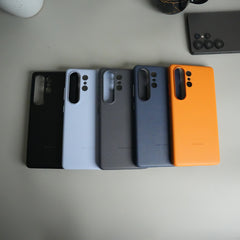 Galaxy S25 Ultra MagSafe PU Leather Back Cover | Premium PU Leather | Slim & Elegant Hard Case
