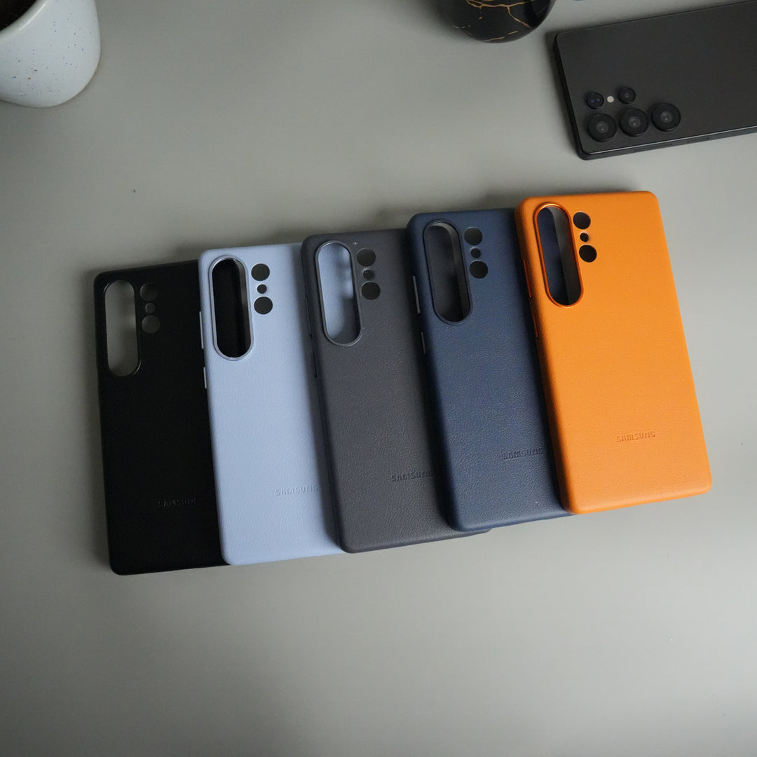 Galaxy S25 Ultra MagSafe PU Leather Back Cover | Premium PU Leather | Slim & Elegant Hard Case