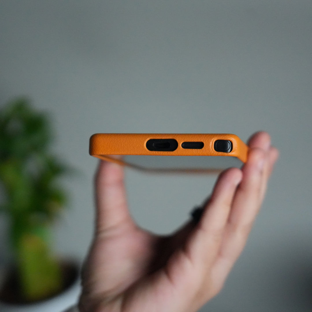 Galaxy S25 Ultra MagSafe PU Leather Back Cover | Premium PU Leather | Slim & Elegant Hard Case