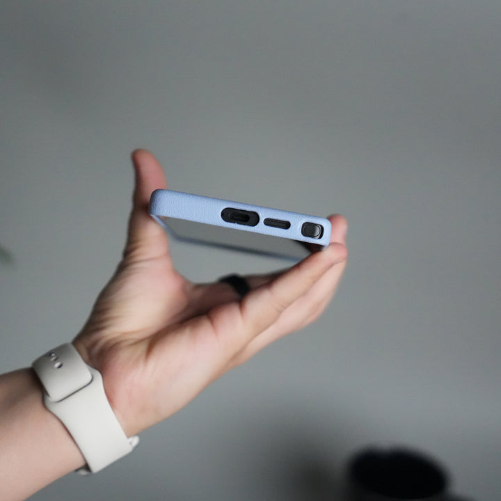 Galaxy S25 Ultra MagSafe PU Leather Back Cover | Premium PU Leather | Slim & Elegant Hard Case