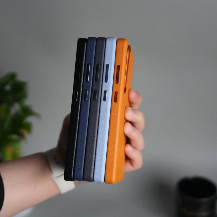 Galaxy S25 Ultra MagSafe PU Leather Back Cover | Premium PU Leather | Slim & Elegant Hard Case