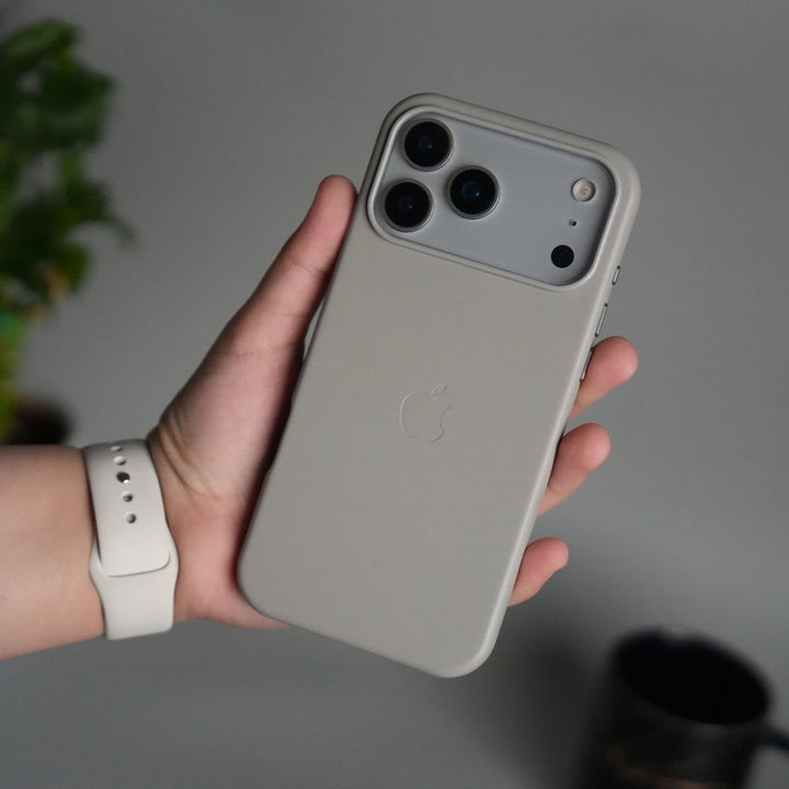 iPhone 17 Pro Max MagSafe PU Leather Back Cover | Premium PU Leather | Slim & Elegant Hard Case