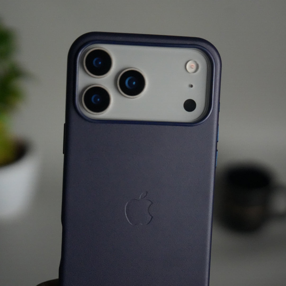 iPhone 17 Pro Max MagSafe PU Leather Back Cover | Premium PU Leather | Slim & Elegant Hard Case