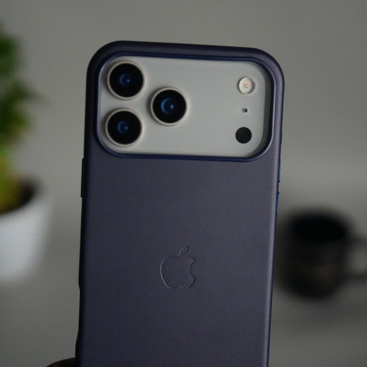 iPhone 17 Pro Max MagSafe PU Leather Back Cover | Premium PU Leather | Slim & Elegant Hard Case