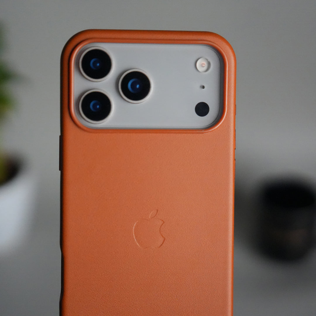 iPhone 17 Pro Max MagSafe PU Leather Back Cover | Premium PU Leather | Slim & Elegant Hard Case