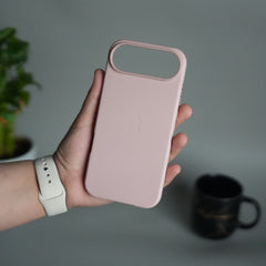 iPhone 17 Air MagSafe PU Leather Back Cover | Premium PU Leather | Slim & Elegant Hard Case