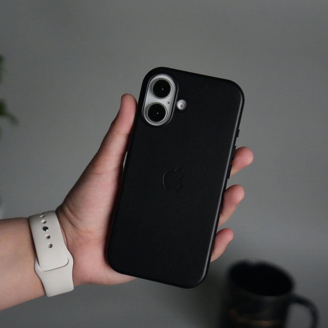 iPhone 17 Air MagSafe PU Leather Back Cover | Premium PU Leather | Slim & Elegant Hard Case