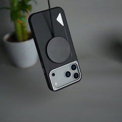 iPhone 17 Pro Leather Texture MagSafe PVC NUIU Case With Metal Camera BumP