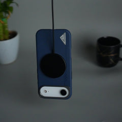 iPhone 17 Air Leather Texture MagSafe PVC NUIU Case With Metal Camera Bump