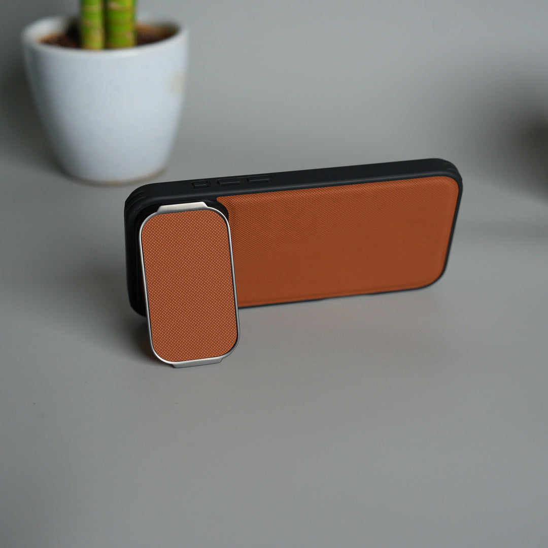 iPhone 17 Pro Max Metal Camera Cap Stand Case Cover