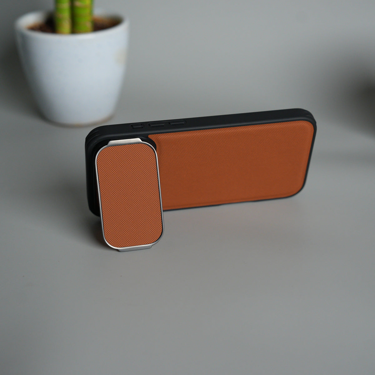 iPhone 17 Pro Max Metal Camera Cap Stand Case Cover
