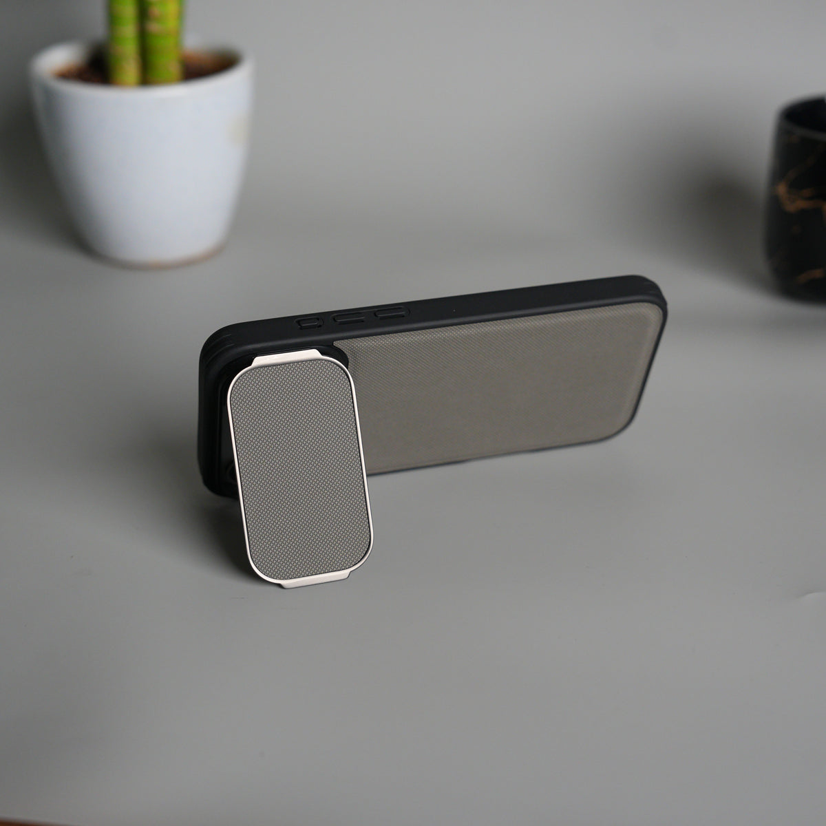 iPhone Series Metal Camera Cap Stand Case Cover