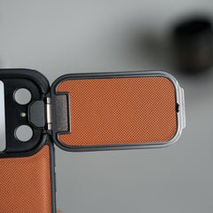 iPhone 17 Pro Max Metal Camera Cap Stand Case Cover