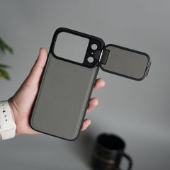 iPhone Series Metal Camera Cap Stand Case Cover