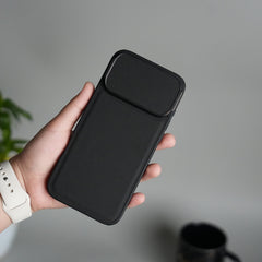 iPhone 17 Pro Max Metal Camera Cap Stand Case Cover