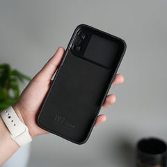 iPhone Series Metal Camera Cap Stand Case Cover