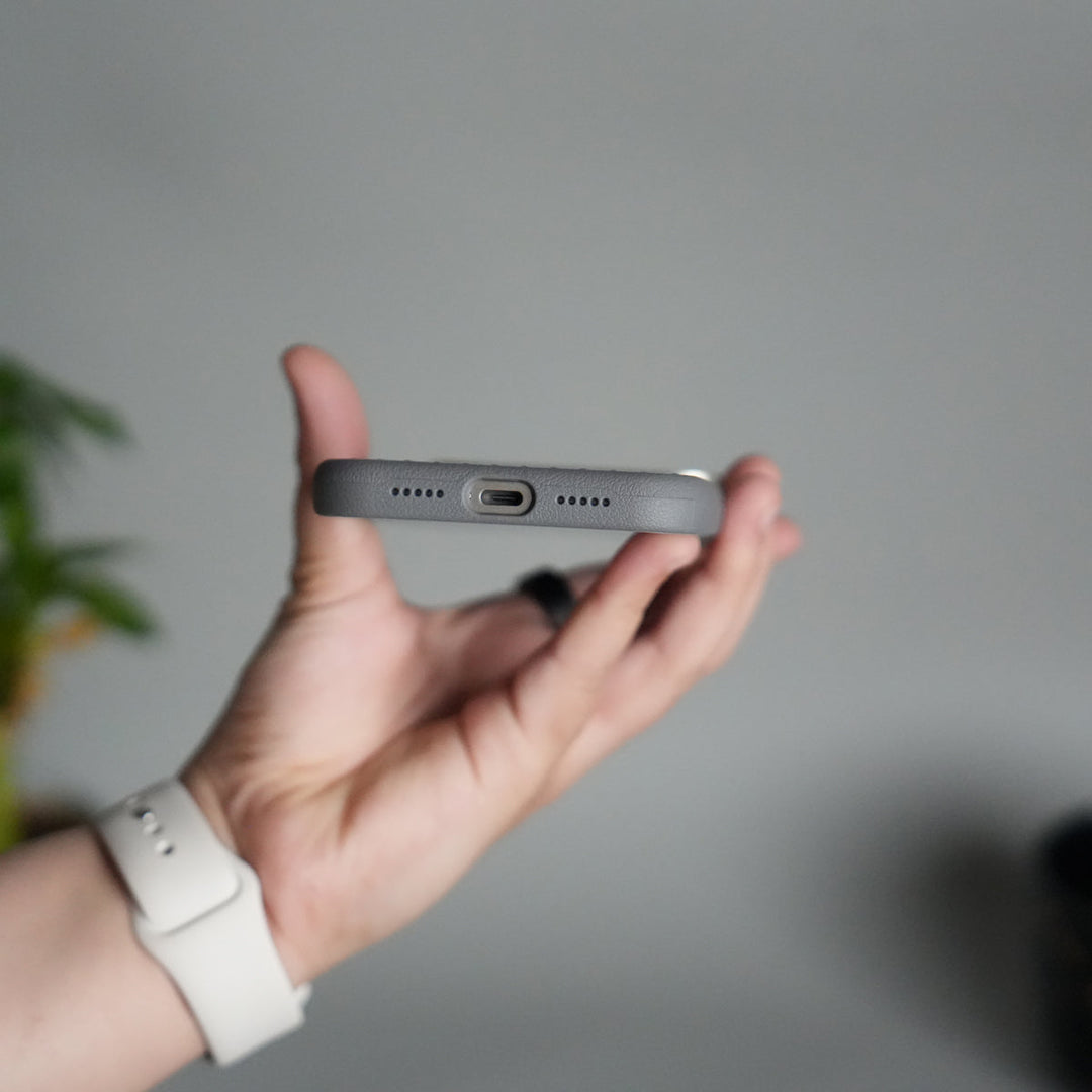 iPhone 17 Pro MagSafe Case | Premium Suitcase Textured Grip Cover with Metal Camera Bumper