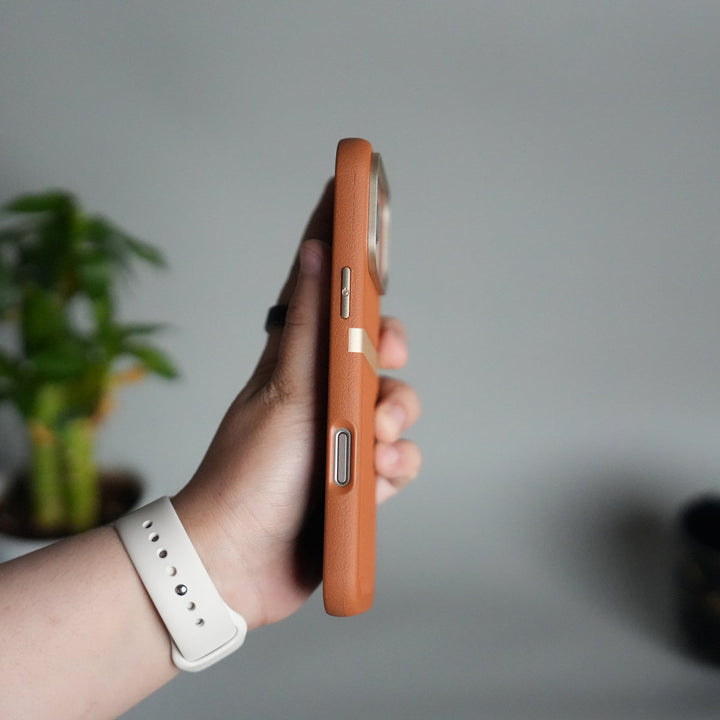 iPhone 17 Pro MagSafe Case | Premium Suitcase Textured Grip Cover with Metal Camera Bumper