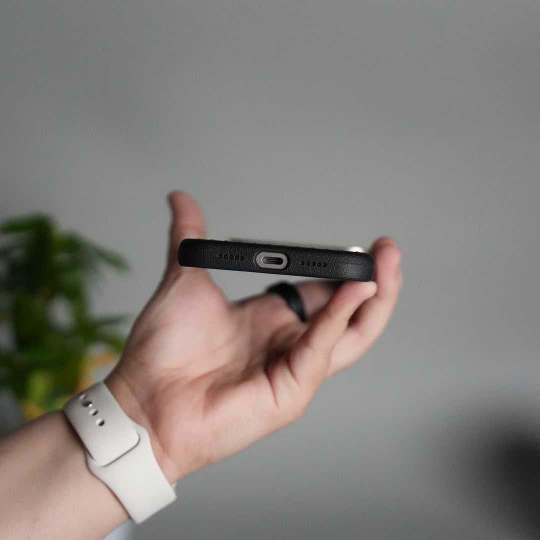 iPhone 17 Pro MagSafe Case | Premium Suitcase Textured Grip Cover with Metal Camera Bumper