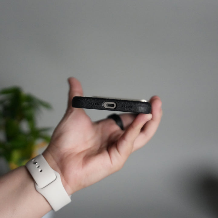 iPhone 17 Pro MagSafe Case | Premium Suitcase Textured Grip Cover with Metal Camera Bumper