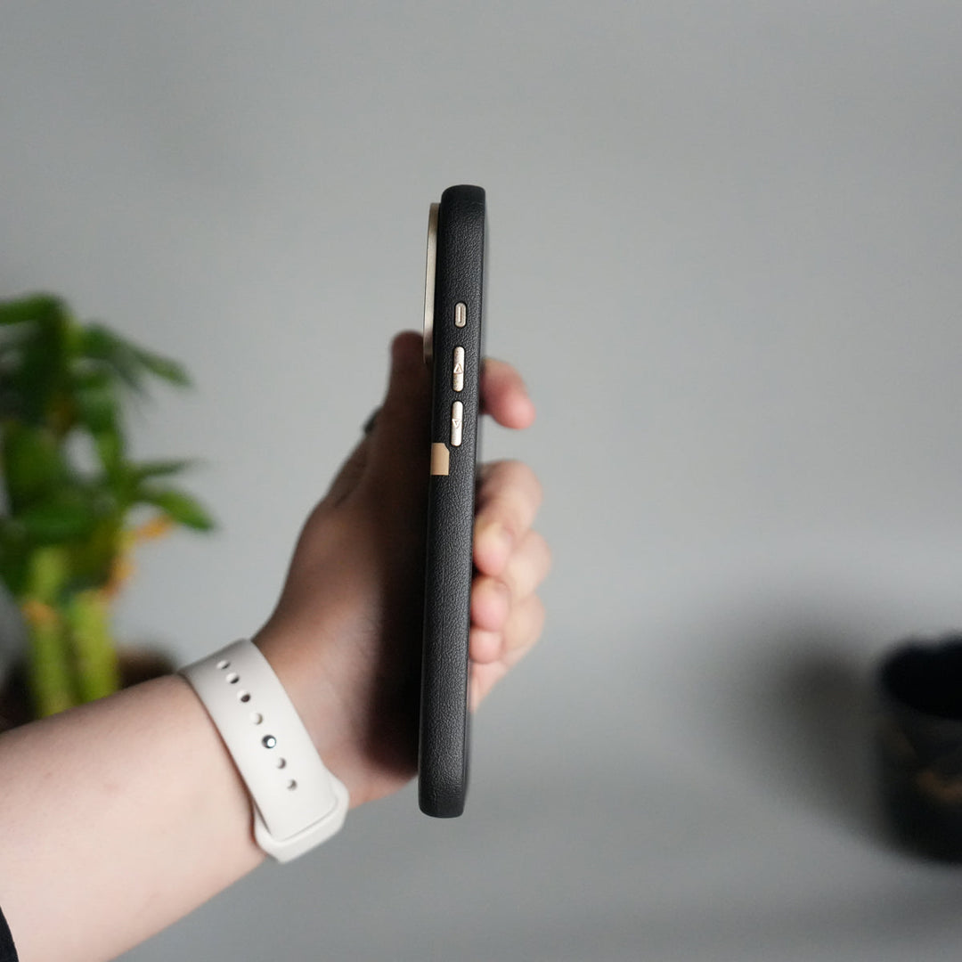 iPhone 17 Pro MagSafe Case | Premium Suitcase Textured Grip Cover with Metal Camera Bumper