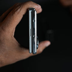Premium Back Case for Samsung Galaxy Z Fold 8 Ultra | Hinge Protection & Rotating Metal Ring Stand