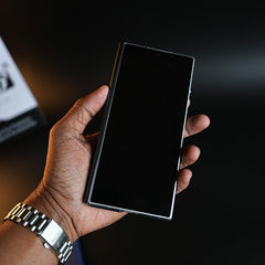 Premium Back Case for Samsung Galaxy Z Fold 8 Ultra | Hinge Protection & Rotating Metal Ring Stand