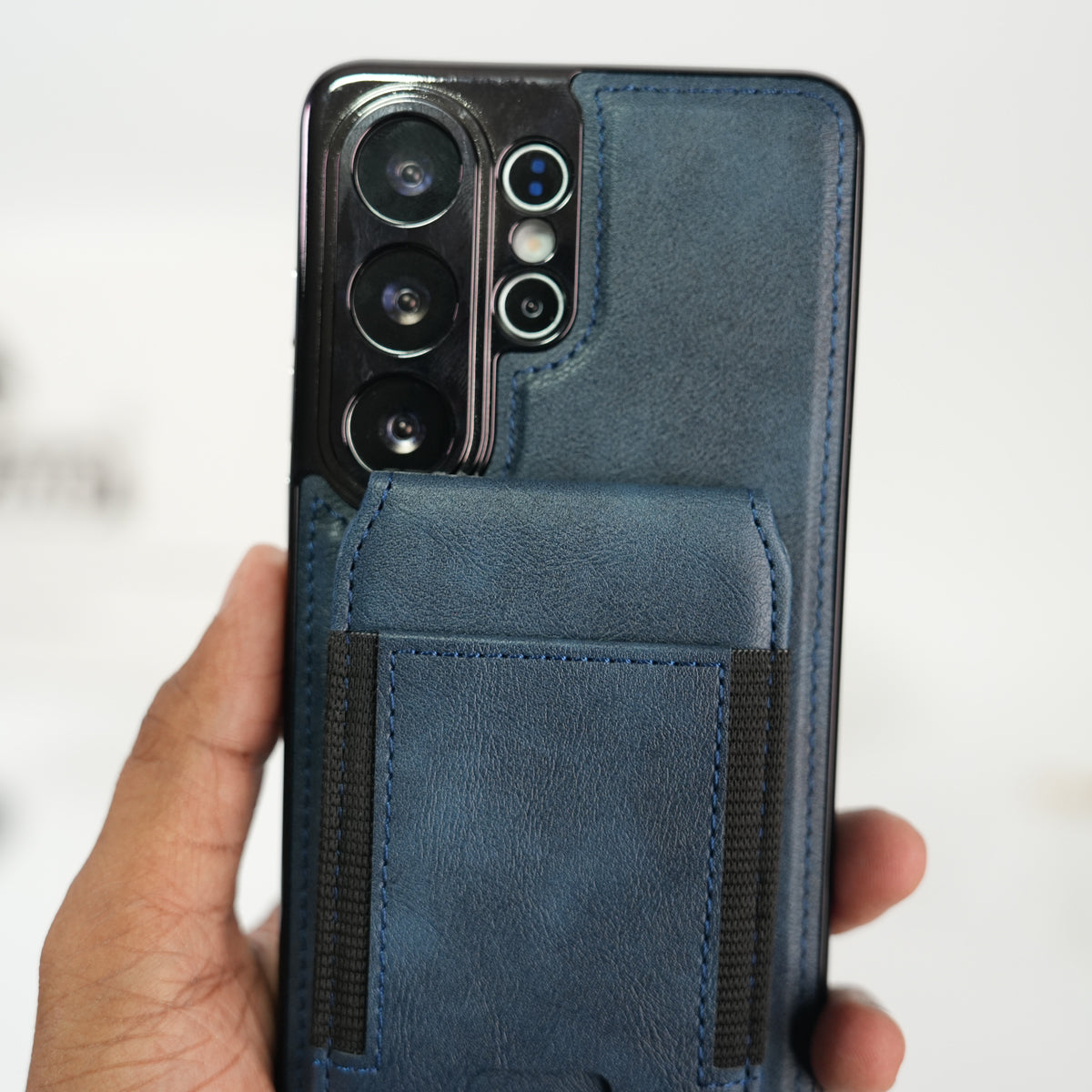 Galaxy S26 Ultra Magnetic PU Leather Wallet Case with Detachable Card Holder