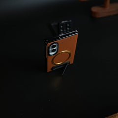 Premium Textured MagSafe Compatible Case for Samsung Galaxy Z Fold 8 | Magnetic Ring & Built-In Kickstand