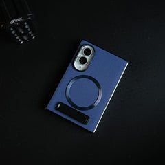 Premium Textured MagSafe Compatible Case for Samsung Galaxy Z Fold 8 | Magnetic Ring & Built-In Kickstand
