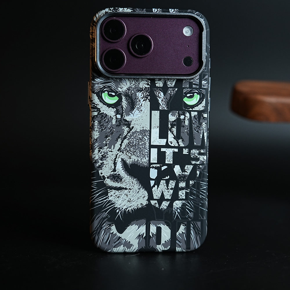 Wildlife Graphic Printed Case for iPhone Series | MagSafe Compatible | Protective Cover