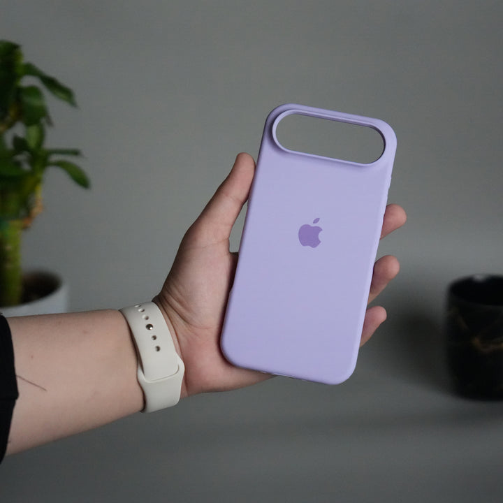 iPhone 17 Air Liquid Silicone Case Cover (Lavender)
