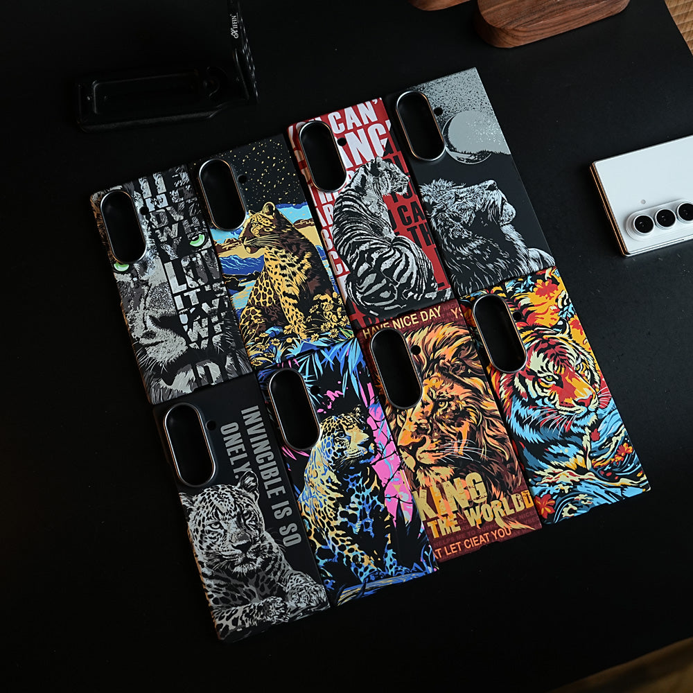 Wildlife Graphic Printed Case for Samsung Galaxy Z Fold Series | MagSafe Compatible | Protective Cover