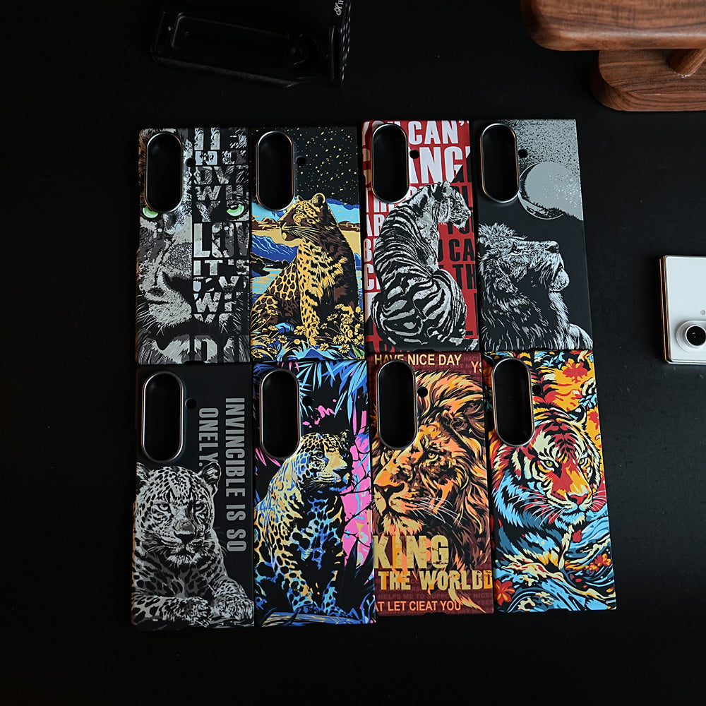 Wildlife Graphic Printed Case for Samsung Galaxy Z Fold Series | MagSafe Compatible | Protective Cover