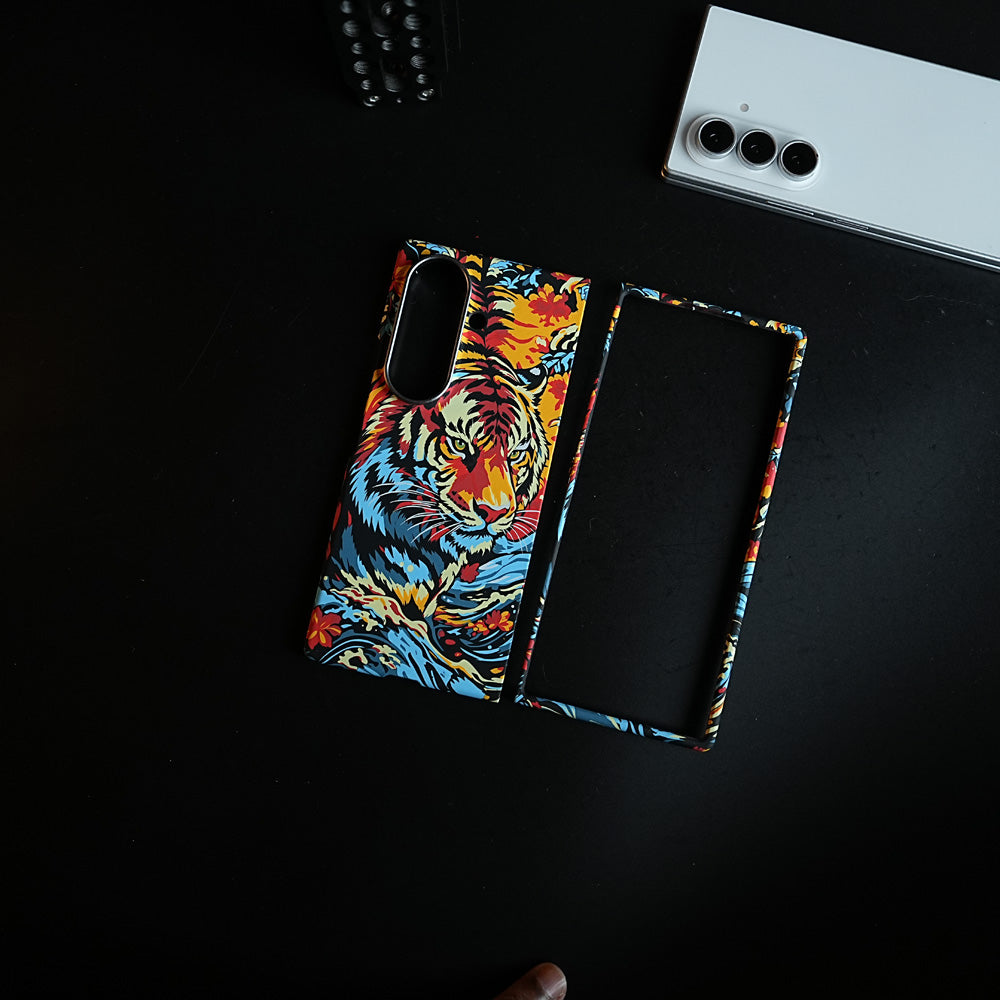 Wildlife Graphic Printed Case for Samsung Galaxy Z Fold Series | MagSafe Compatible | Protective Cover