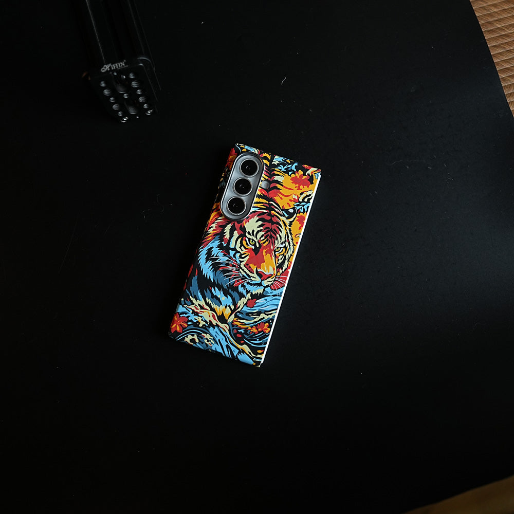 Wildlife Graphic Printed Case for Samsung Galaxy Z Fold Series | MagSafe Compatible | Protective Cover