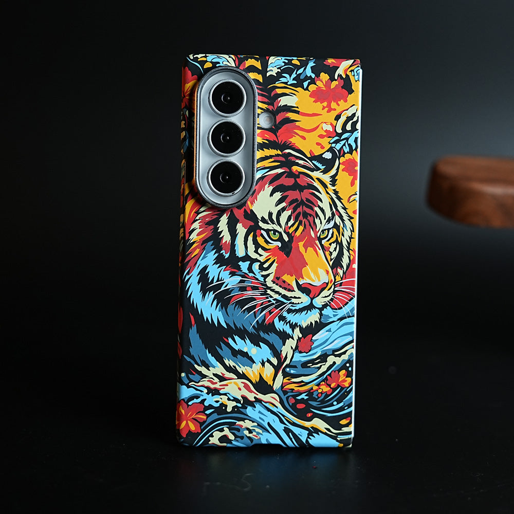 Wildlife Graphic Printed Case for Samsung Galaxy Z Fold Series | MagSafe Compatible | Protective Cover