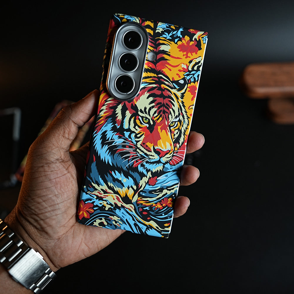Wildlife Graphic Printed Case for Samsung Galaxy Z Fold Series | MagSafe Compatible | Protective Cover
