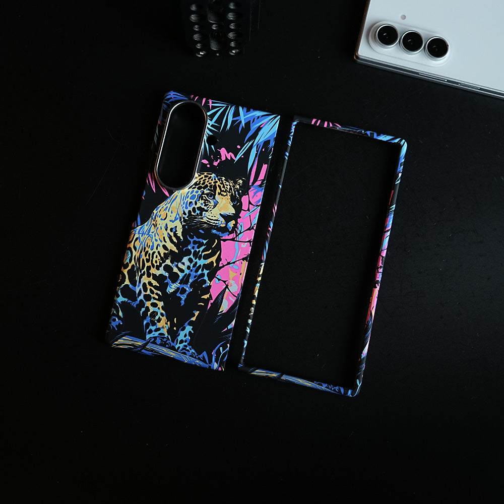 Wildlife Graphic Printed Case for Samsung Galaxy Z Fold Series | MagSafe Compatible | Protective Cover