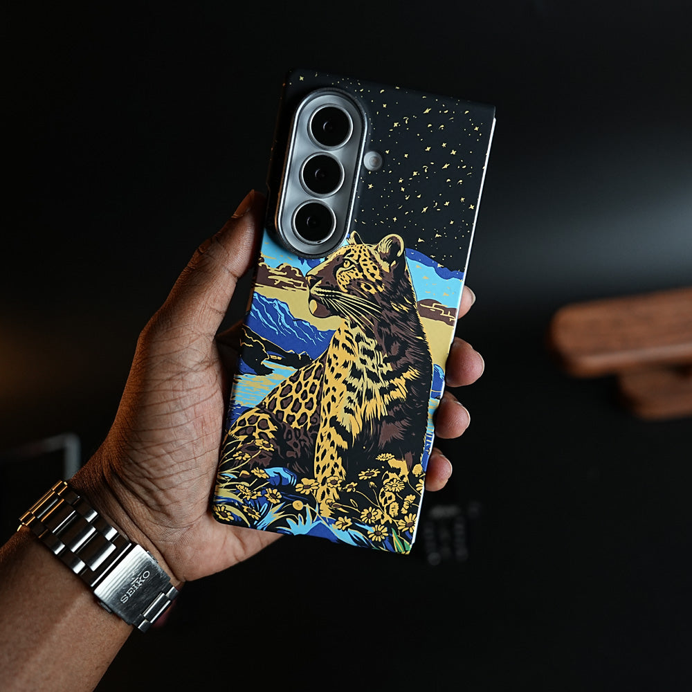 Wildlife Graphic Printed Case for Samsung Galaxy Z Fold Series | MagSafe Compatible | Protective Cover