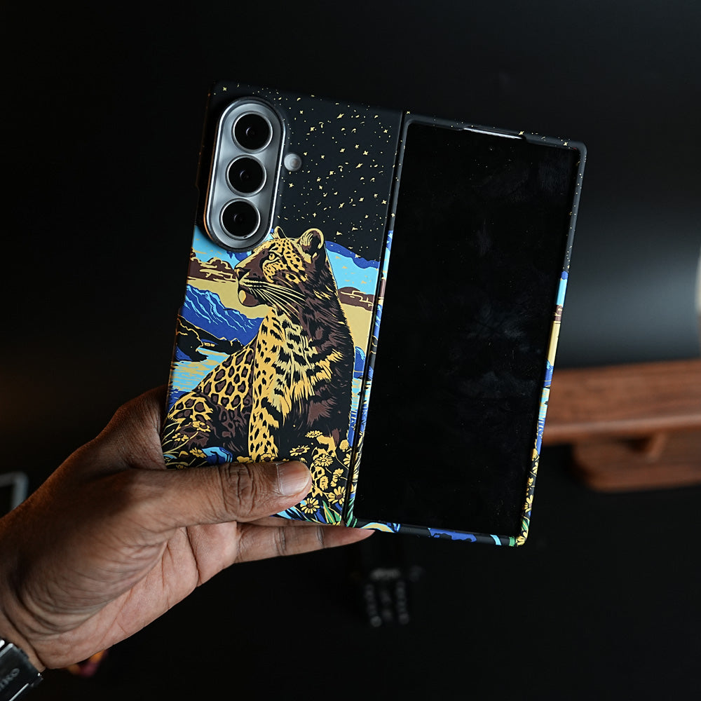 Wildlife Graphic Printed Case for Samsung Galaxy Z Fold Series | MagSafe Compatible | Protective Cover
