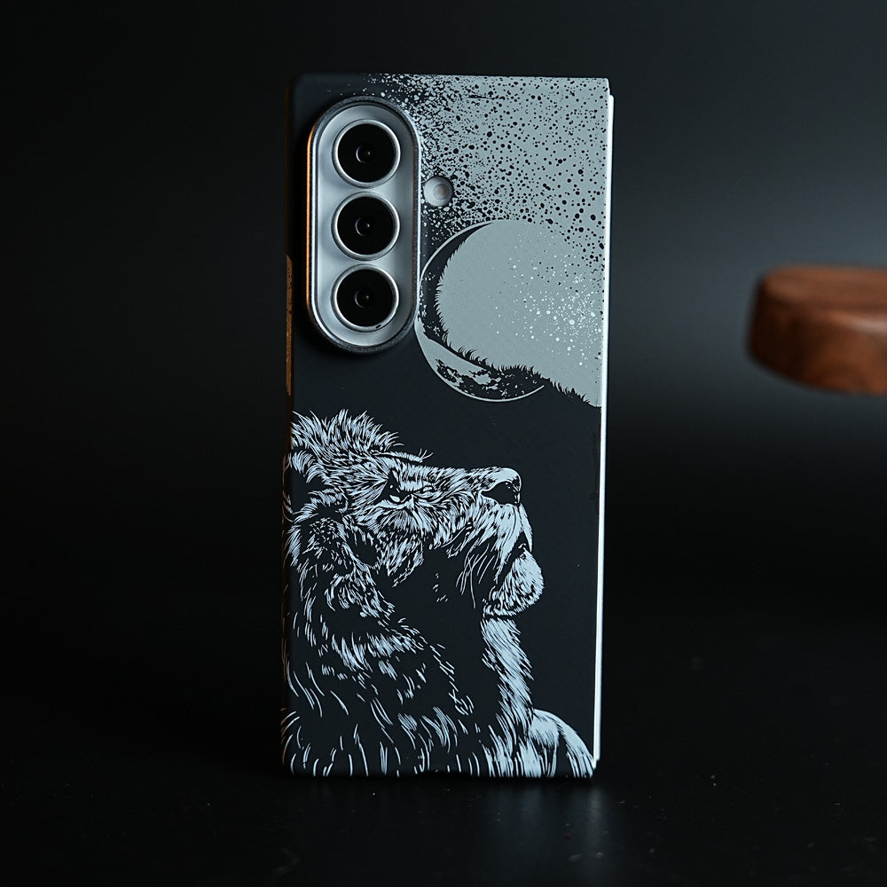 Wildlife Graphic Printed Case for Samsung Galaxy Z Fold Series | MagSafe Compatible | Protective Cover