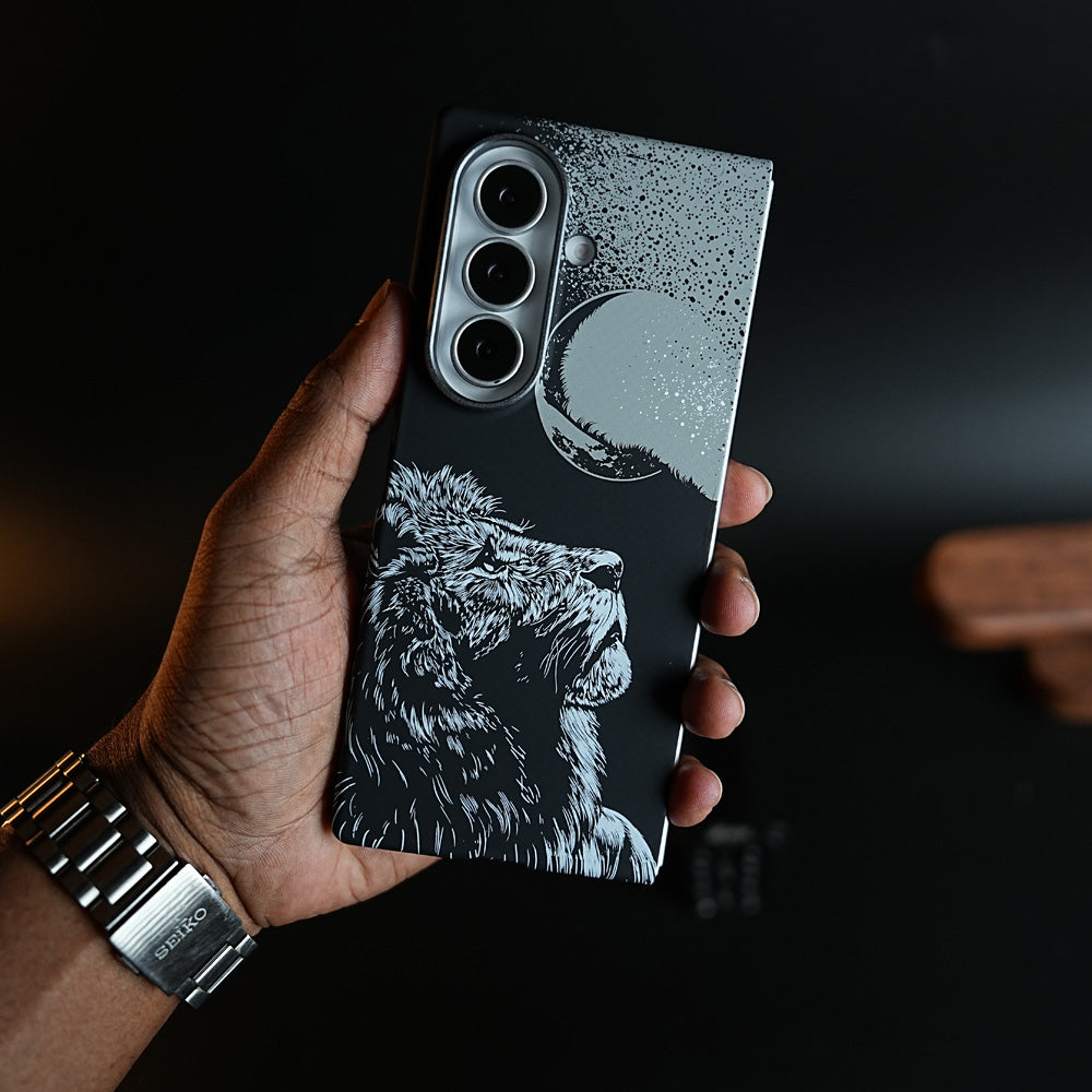 Wildlife Graphic Printed Case for Samsung Galaxy Z Fold Series | MagSafe Compatible | Protective Cover