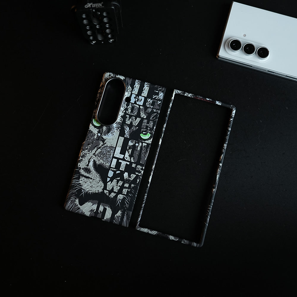 Wildlife Graphic Printed Case for Samsung Galaxy Z Fold Series | MagSafe Compatible | Protective Cover