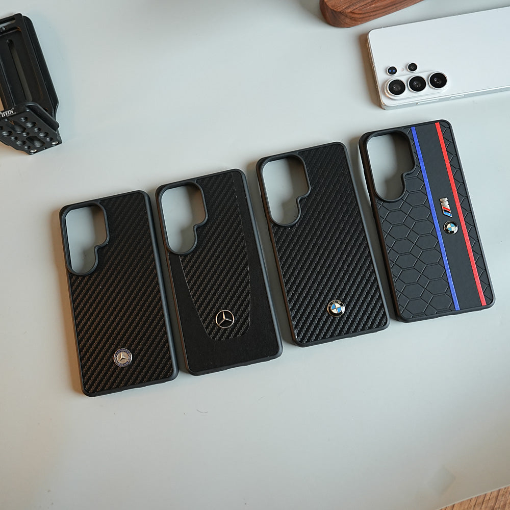 Carbon Fiber Texture Case for Samsung Galaxy Ultra Series  | Automotive-Inspired Protective Cover