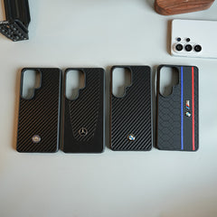 Carbon Fiber Texture Case for Samsung Galaxy Ultra Series  | Automotive-Inspired Protective Cover