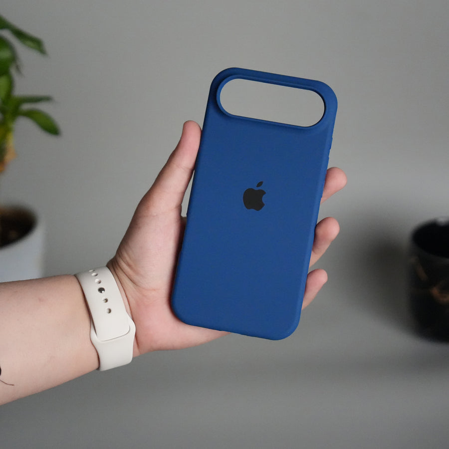 iPhone 17 Air Liquid Silicone Case Cover (Pacific Blue)