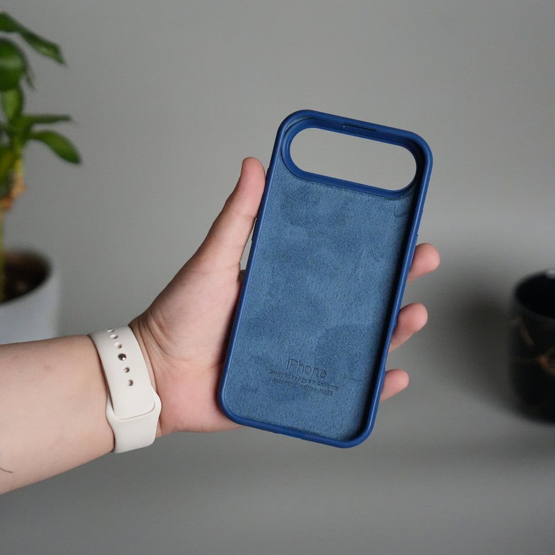 iPhone 17 Air Liquid Silicone Case Cover (Pacific Blue)